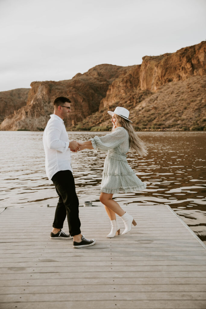 Arizona Engagement Photo Locations Canyon Lake