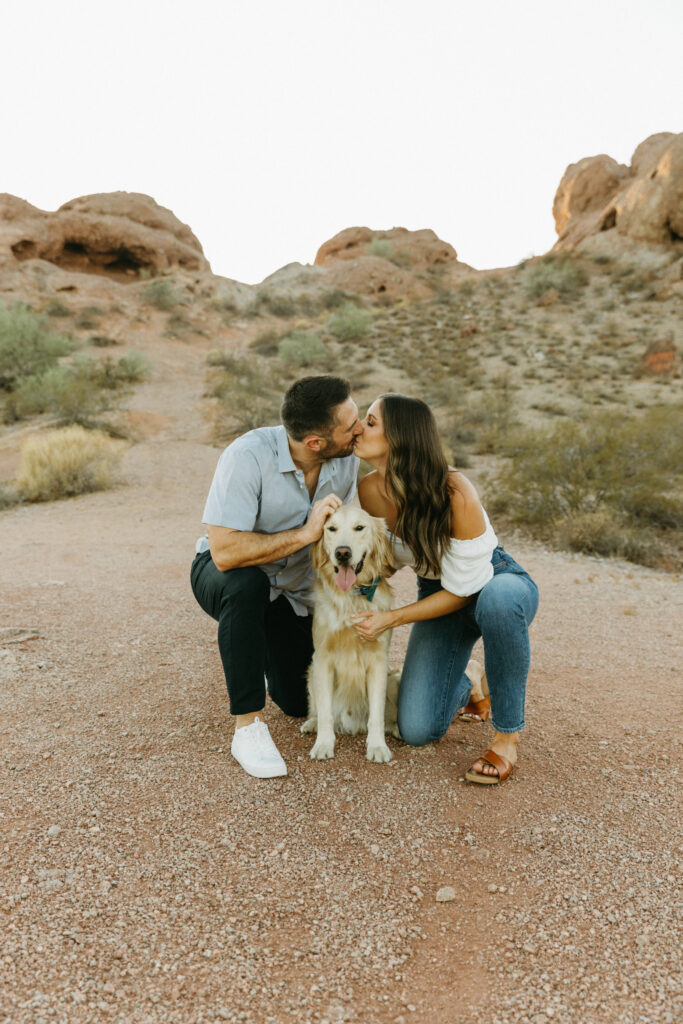 Papago park engagement session