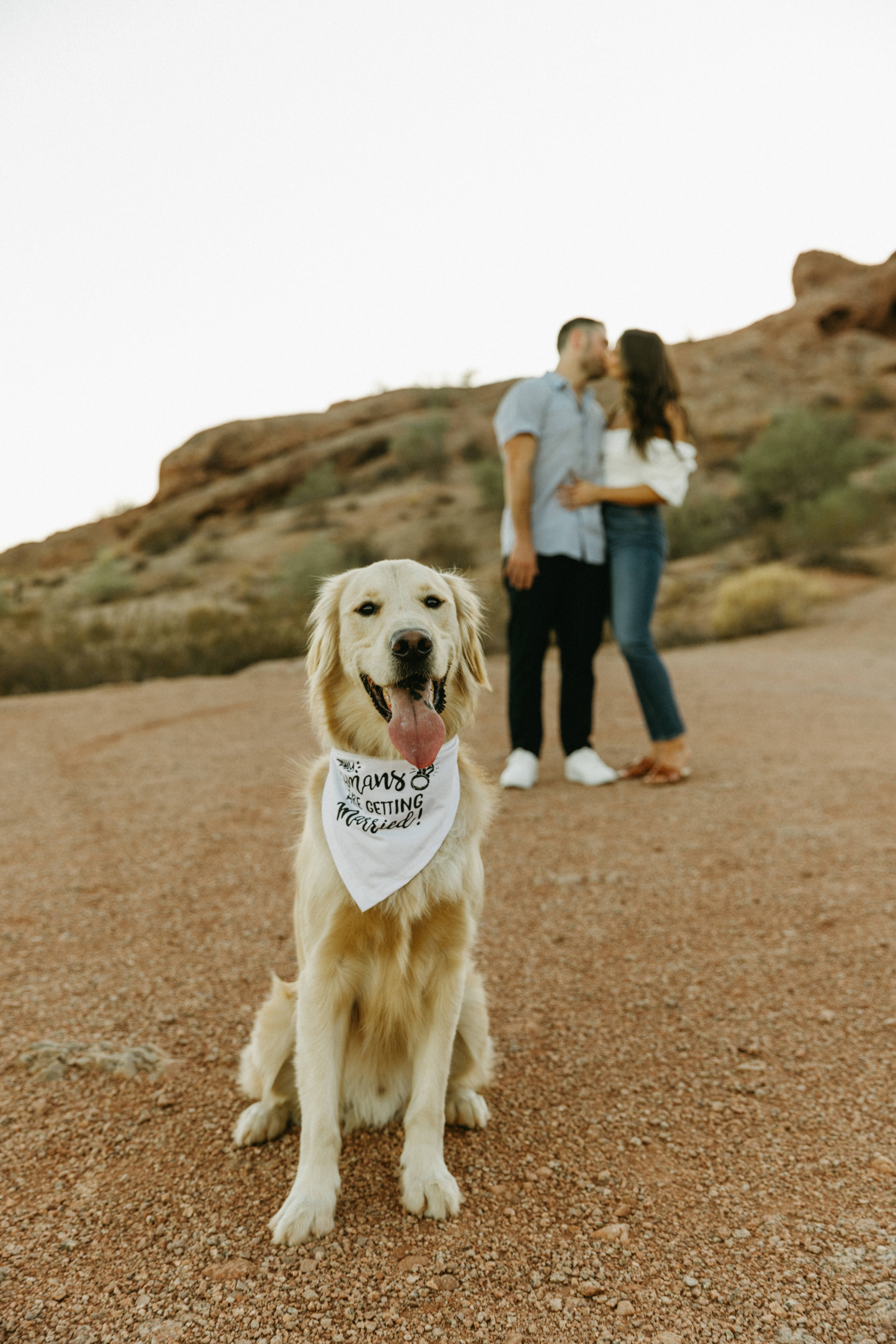 Papago park engagement session
