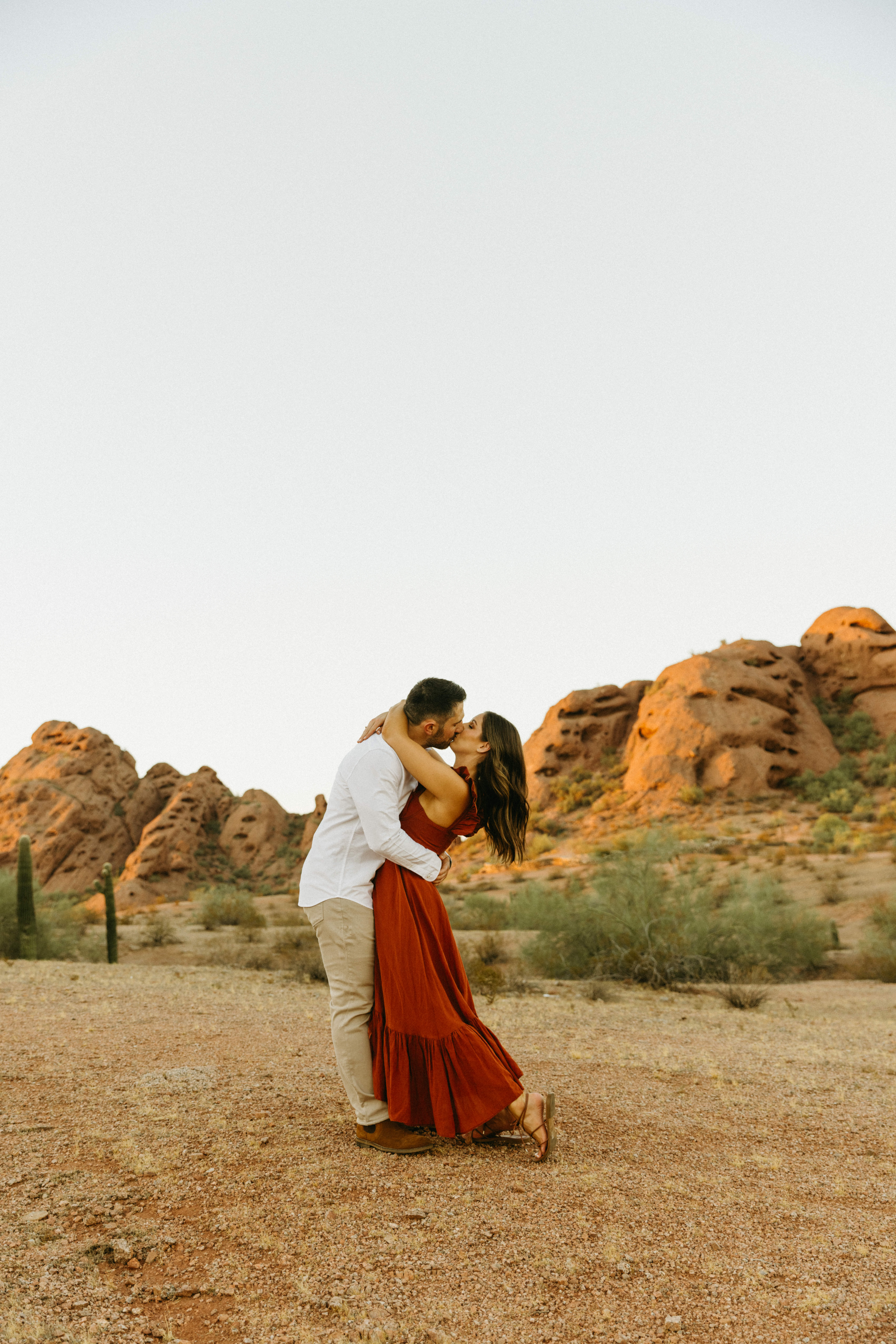 Papago park engagement session