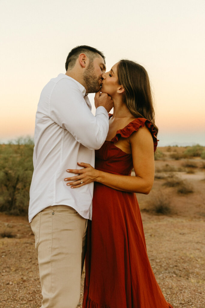 Papago park engagement session