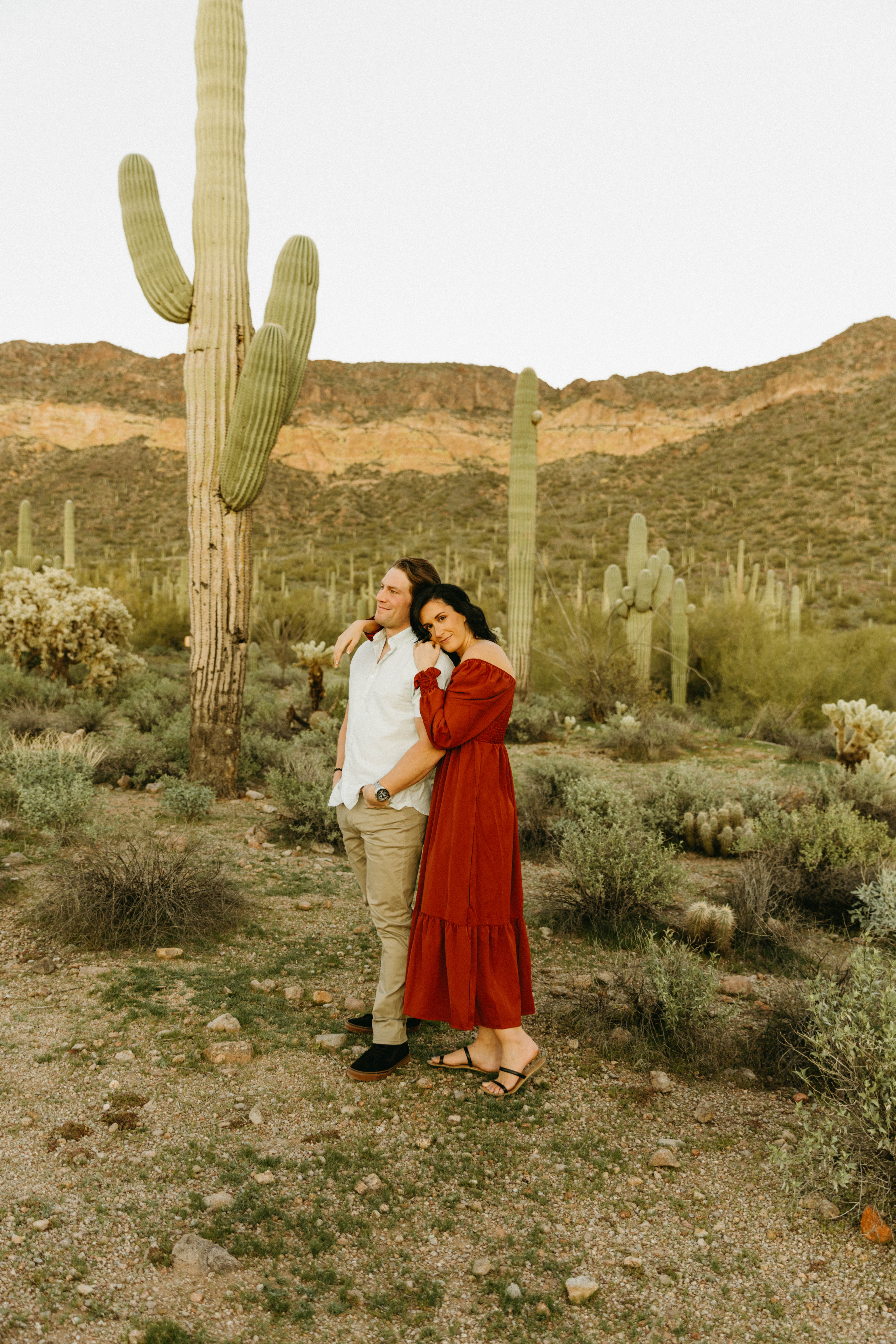 Arizona Engagement Photo Locations Usery Mountain Regional Park