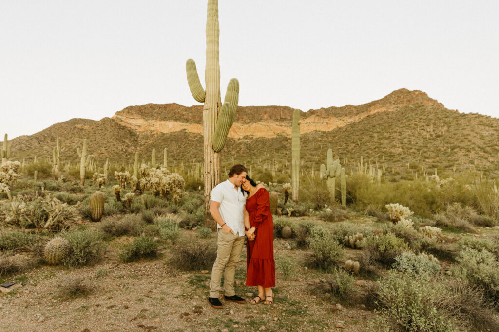 Arizona Engagement Photo Locations Usery Mountain Regional Park