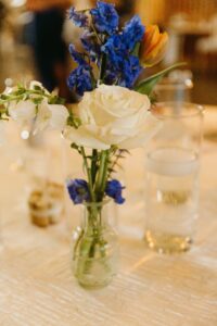 Desert-inspired wedding table design at The Paseo Arizona
