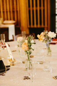 Desert-inspired wedding table design at The Paseo Arizona