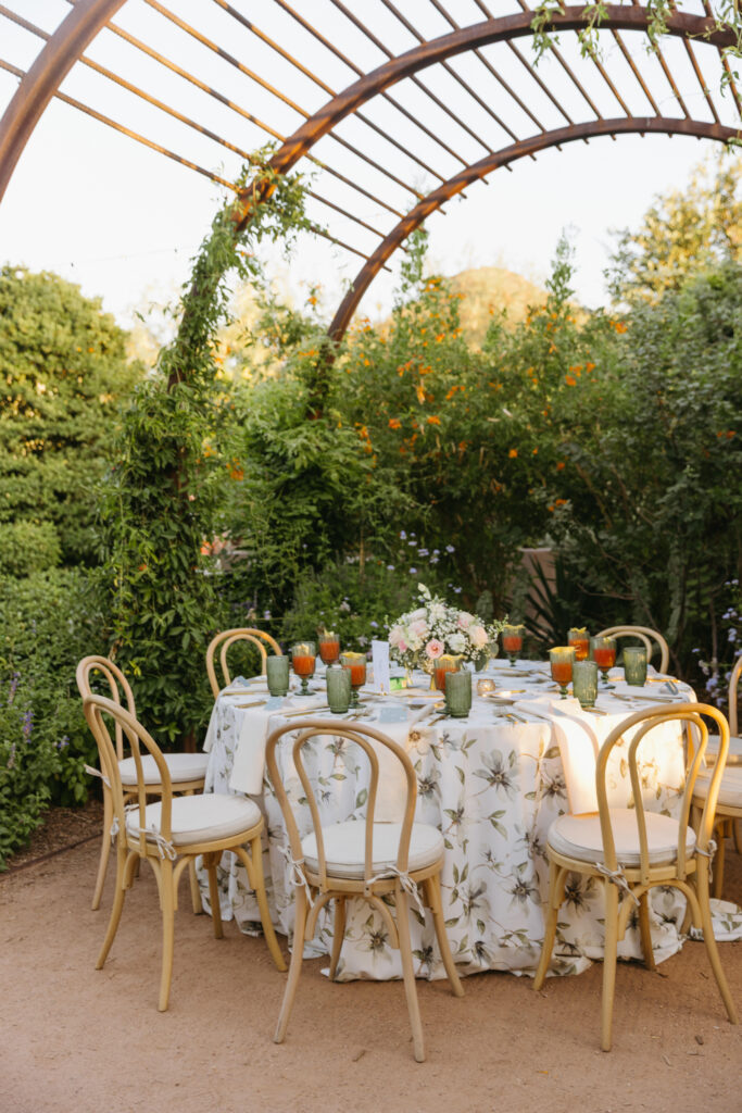 Arizona garden inspired wedding details photographed at Desert Botanical Garden