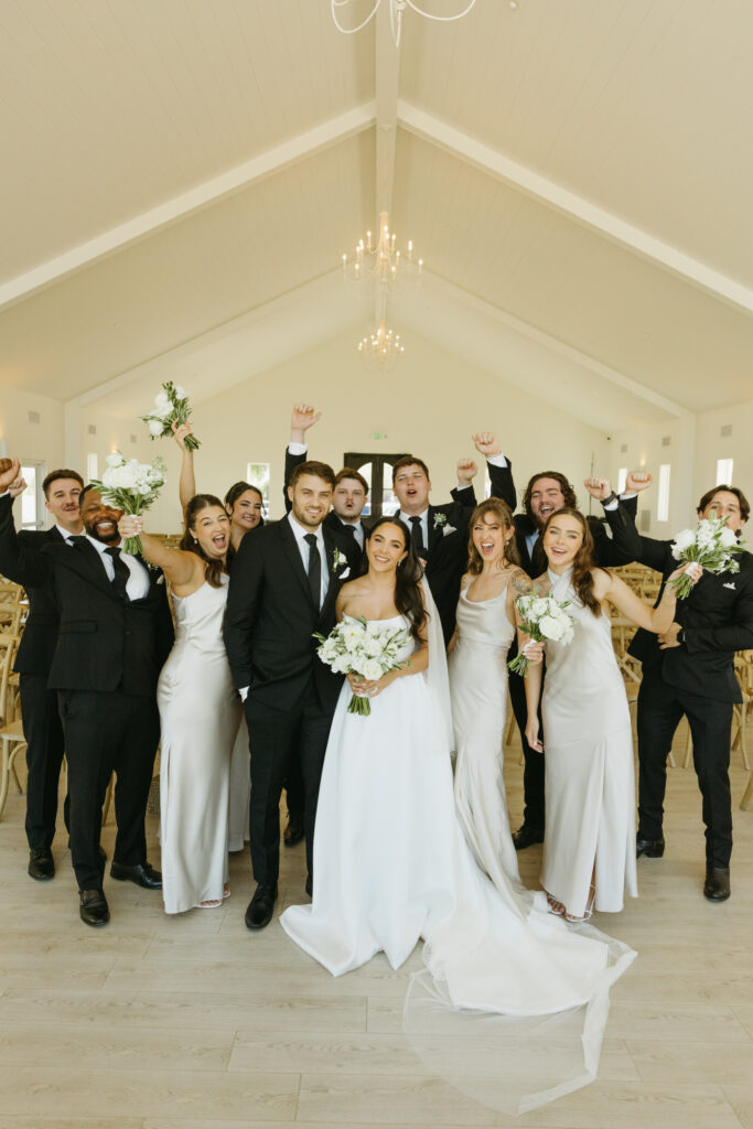 bridal party photos