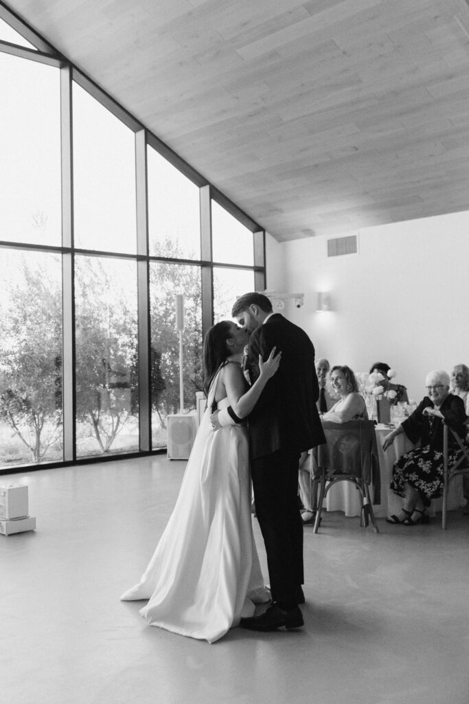 reception at Desert View Wedding Venue