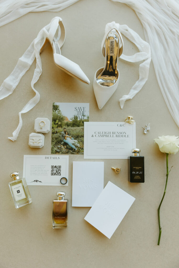 classy flatlay details 