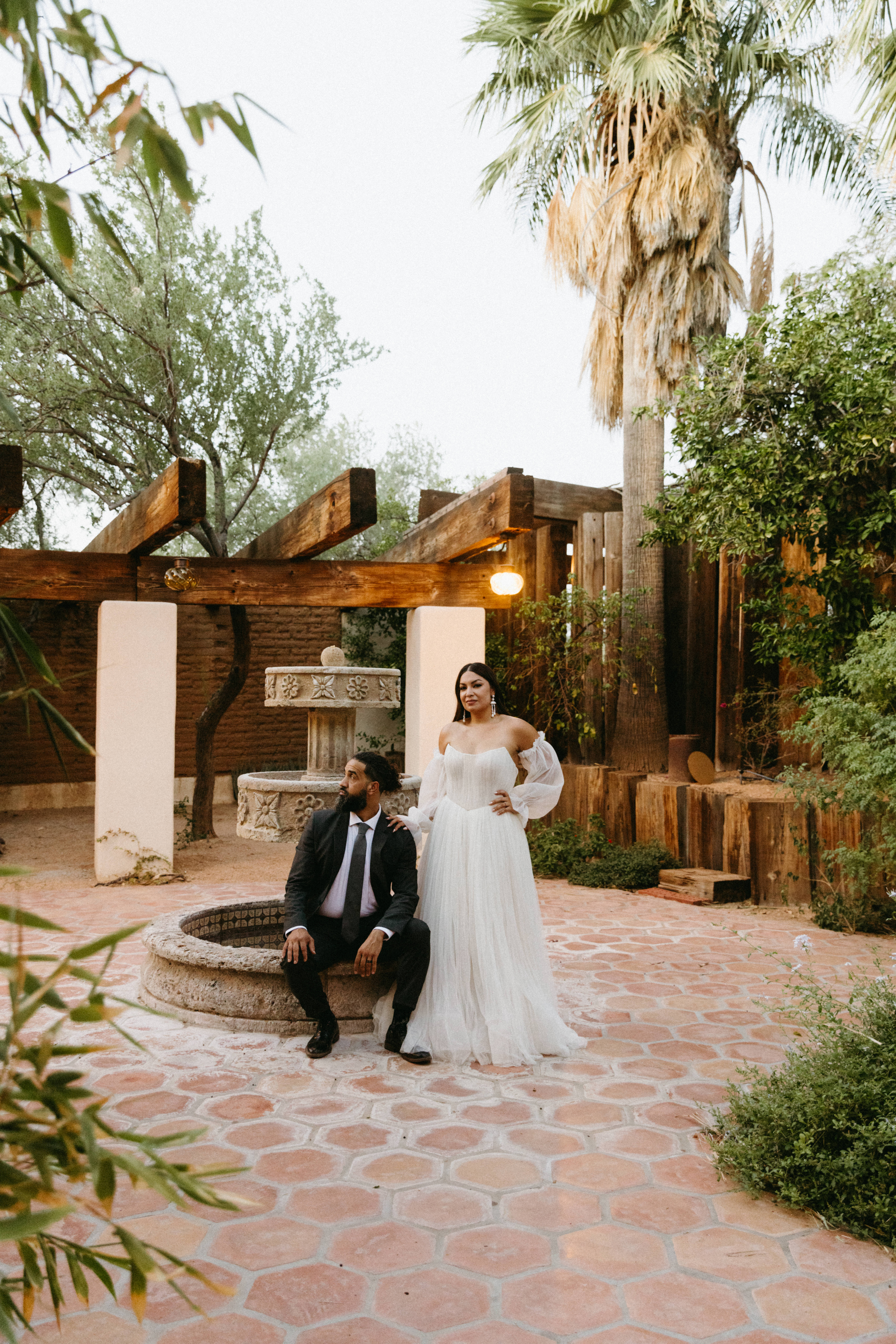Modern desert architecture at JTH Tucson wedding venue