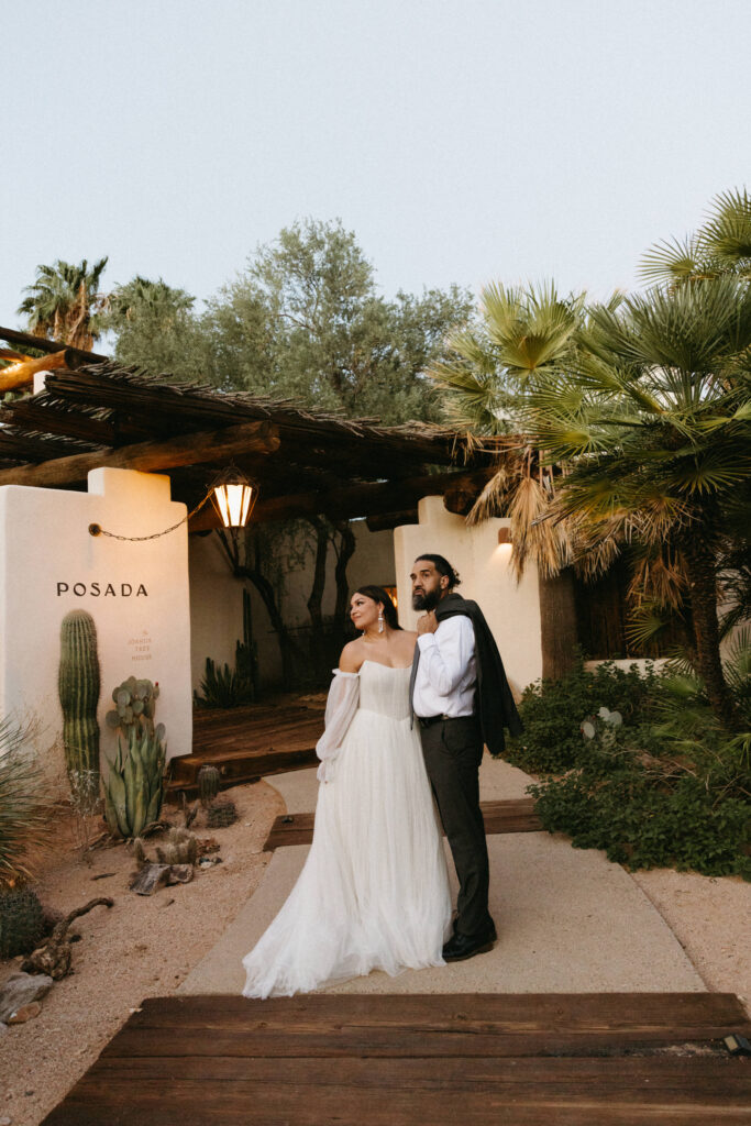 Modern desert architecture at JTH Tucson wedding venue