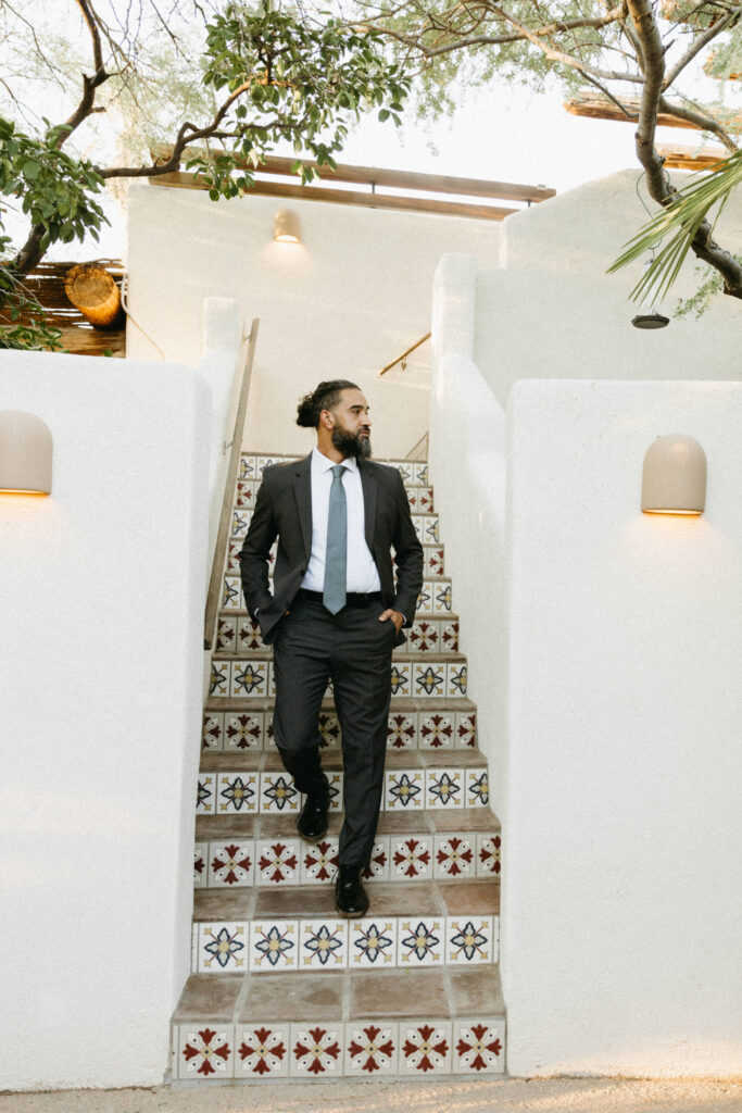 Modern desert architecture at JTH Tucson wedding venue