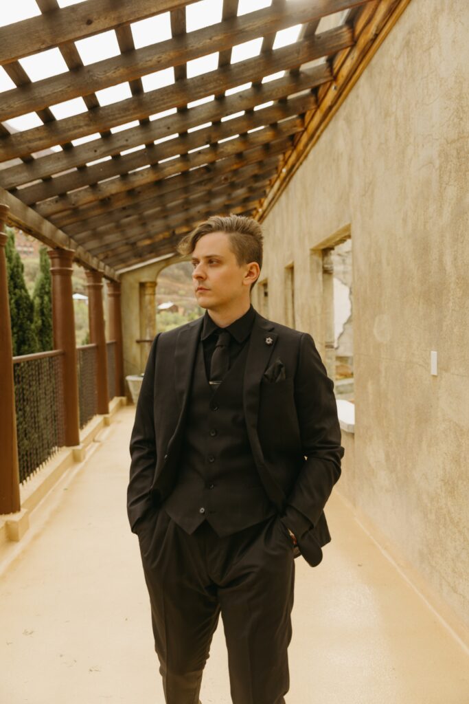 luxury groom portraits