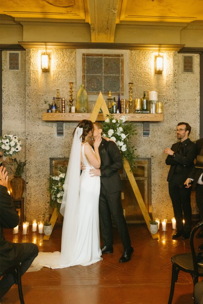 The Little Daisy wedding ceremony