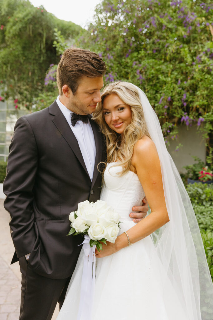bride and groom portraits at the wright house wedding venue