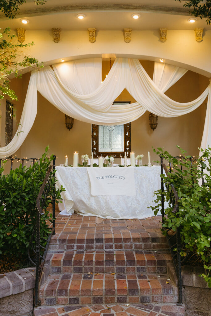 the wright house wedding venue decor