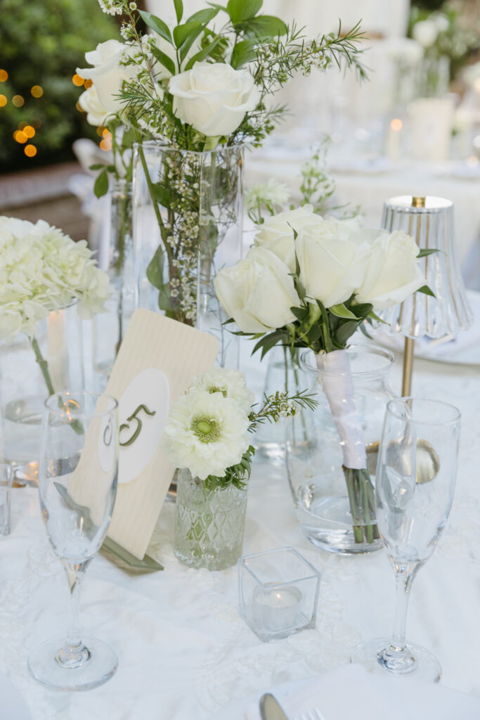 garden wedding decor