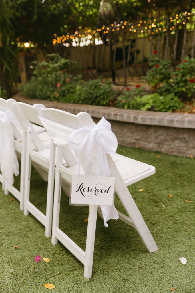 the wright house wedding venue decor